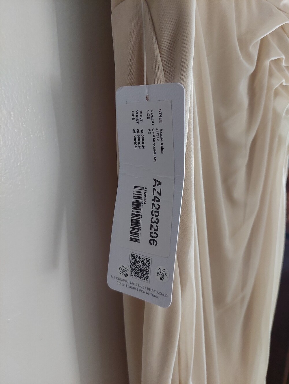 Ivory Formal Gown - Picture 8 of 8